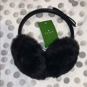 Fuzzy Earmuffs from Kate Spade